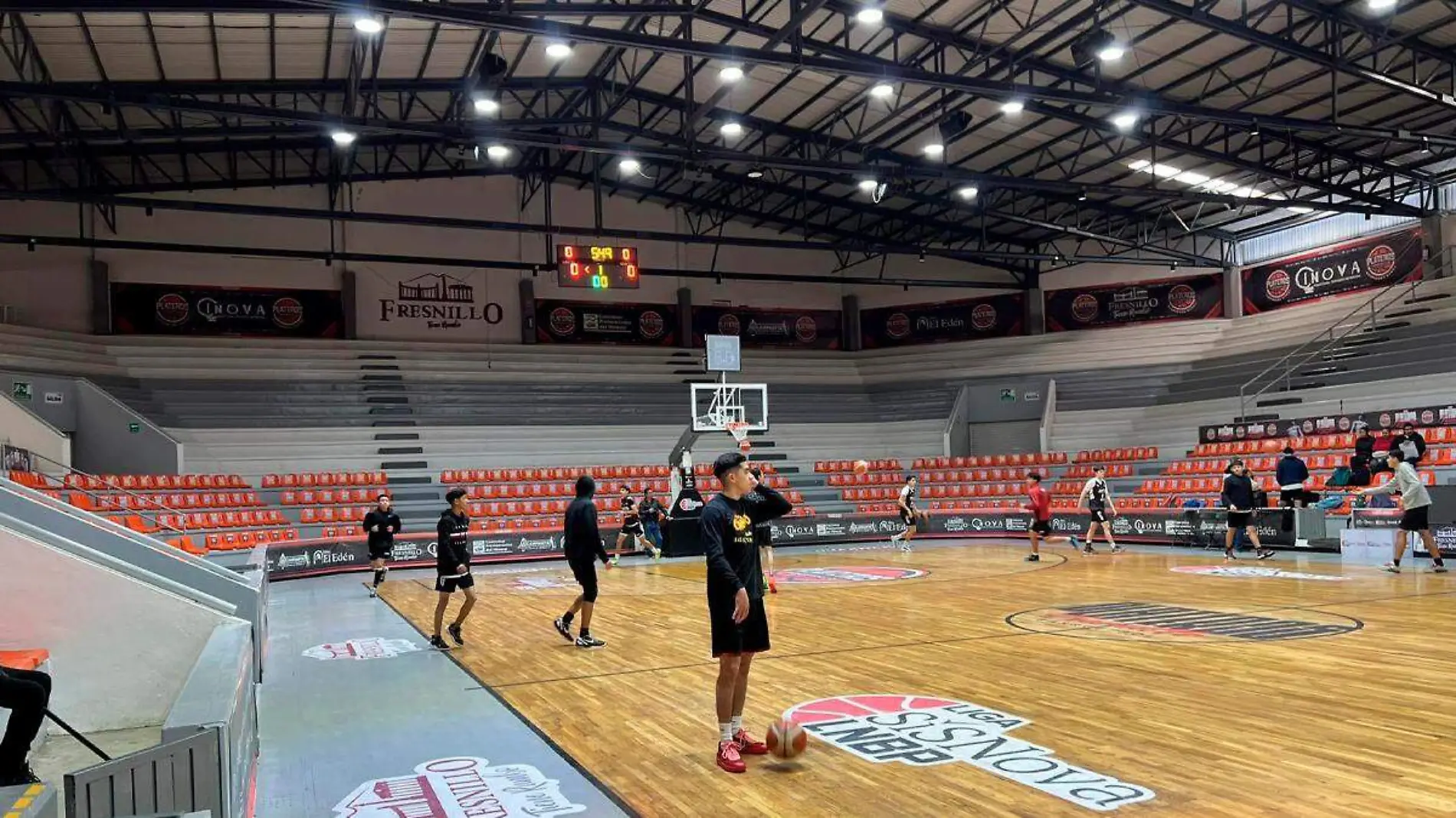 Entrenamiento de basquetbol